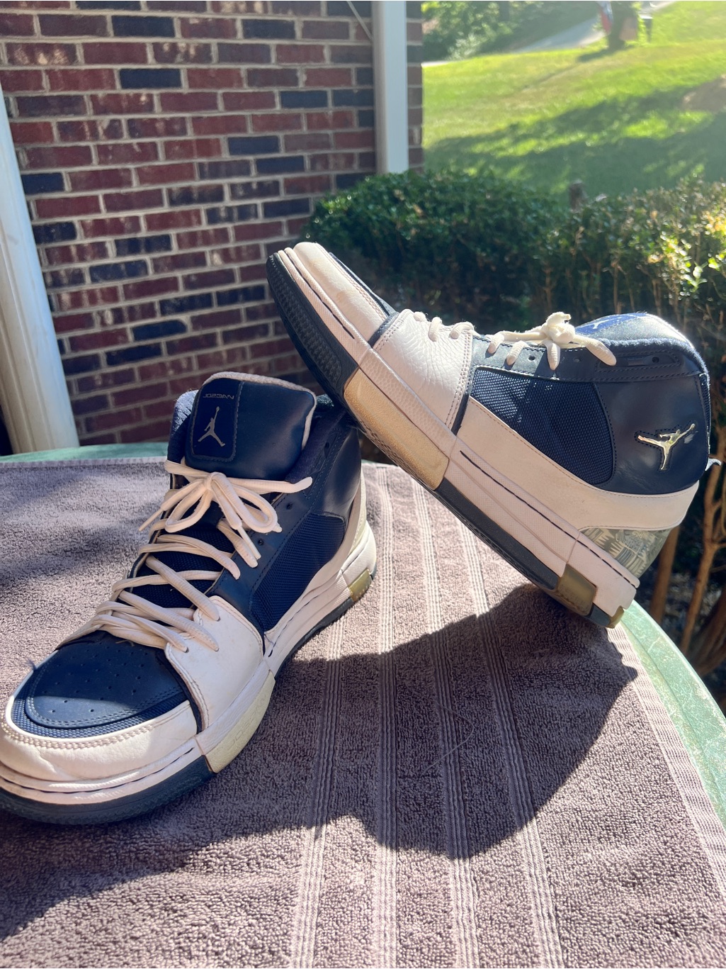 Authentic Air Jordans Navy Blue